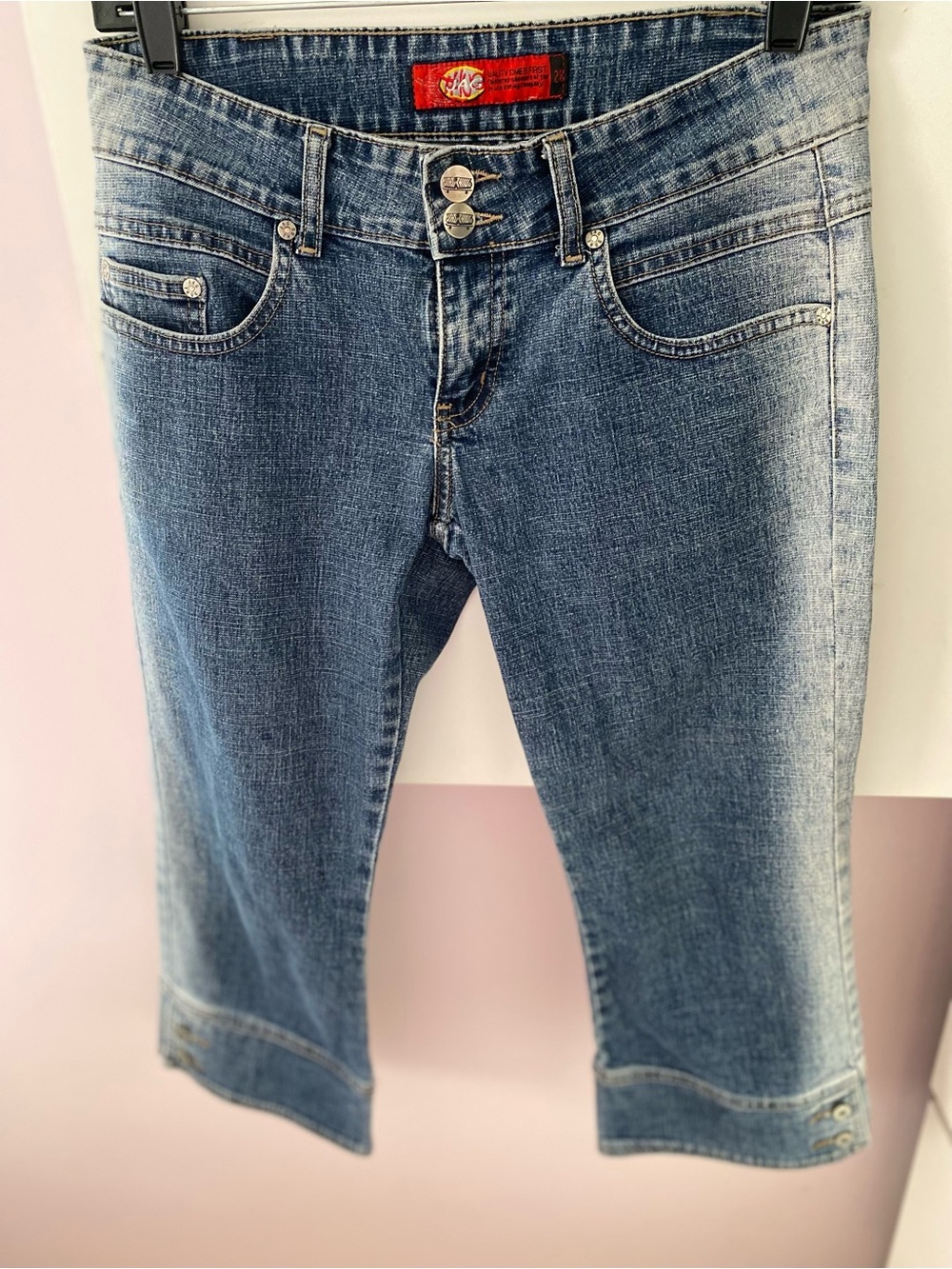 Vintage Y2K Jag Jeans Medium Blue Cropped Ankle Jeans